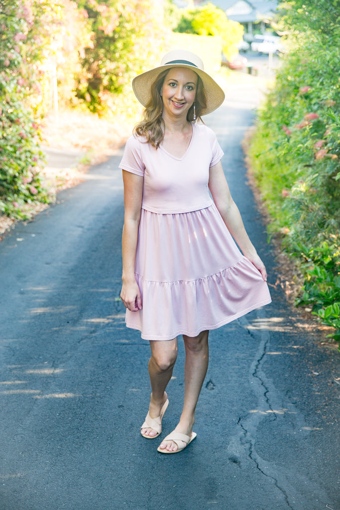 ARABELLA DRESS BLUSH