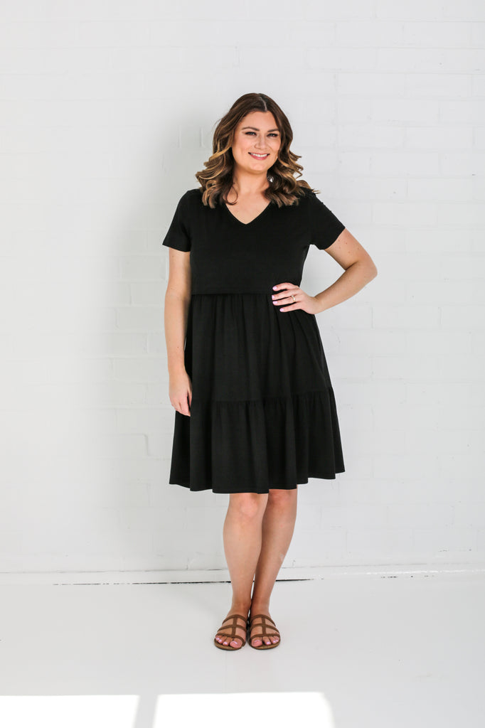 ARABELLA DRESS BLACK