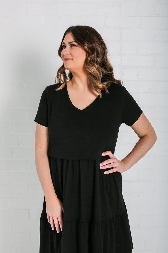ARABELLA DRESS BLACK