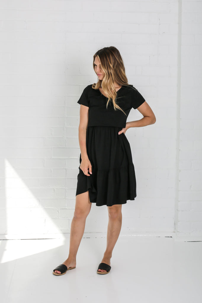 ARABELLA DRESS BLACK