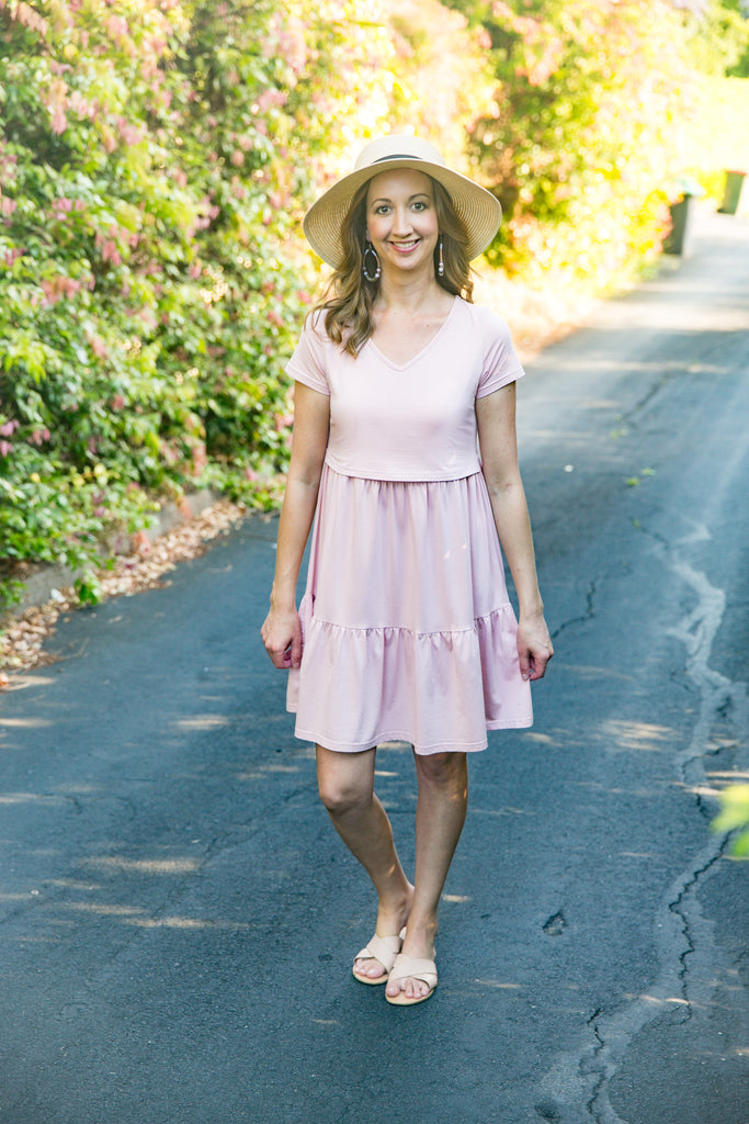 ARABELLA DRESS BLUSH