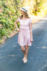 ARABELLA DRESS BLUSH