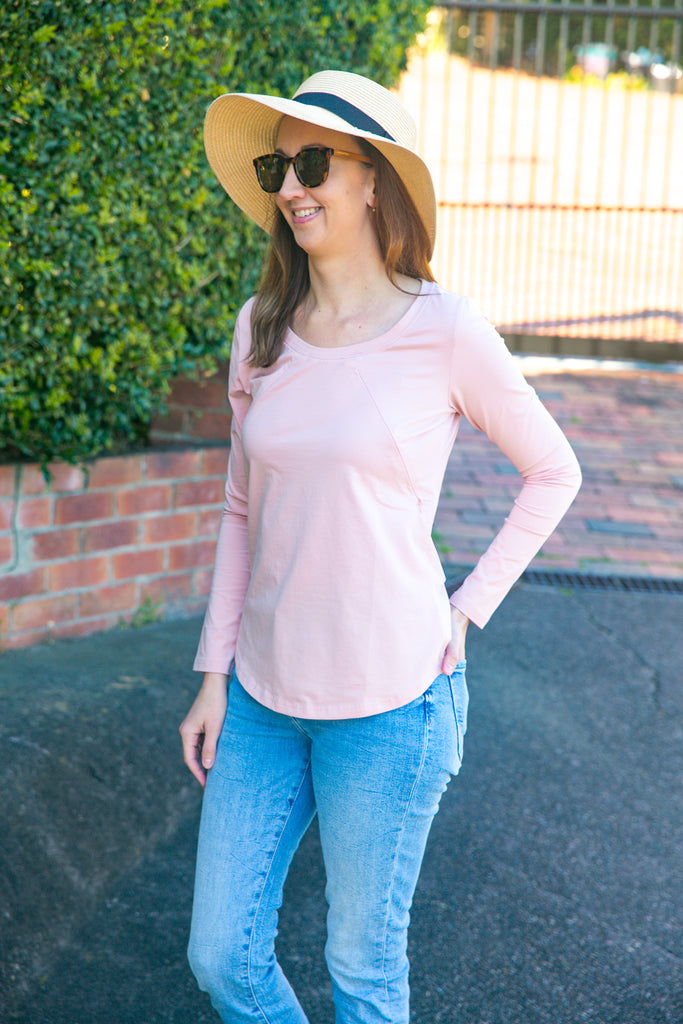 REMY TOP BLUSH PINK