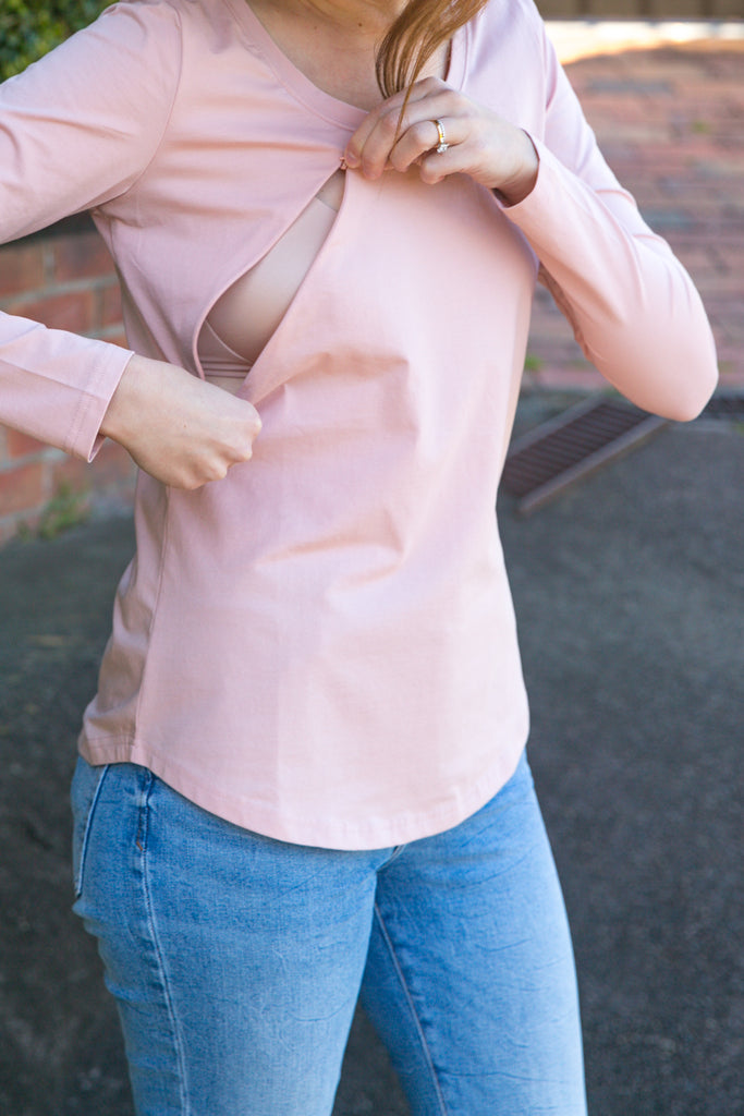 REMY TOP BLUSH PINK