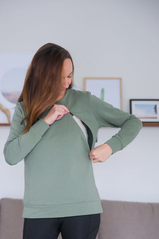 Nursing jumpers breastfeeding on sale