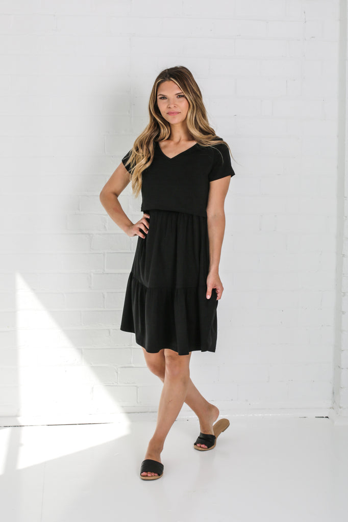 ARABELLA DRESS BLACK